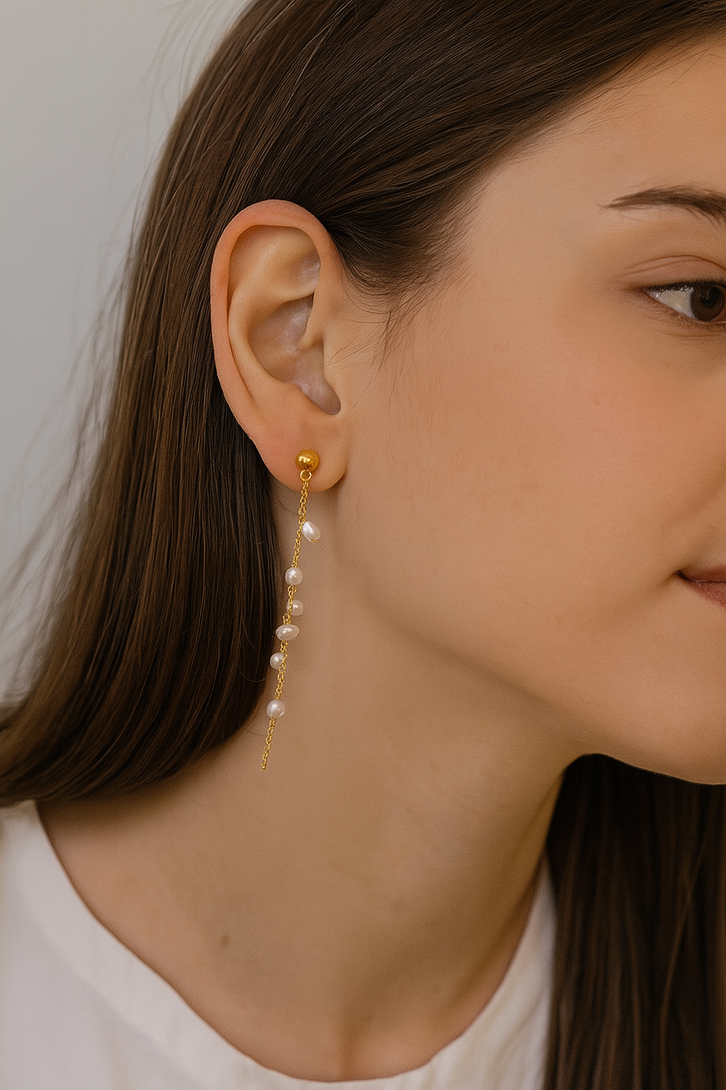 Pearl Drop Earring