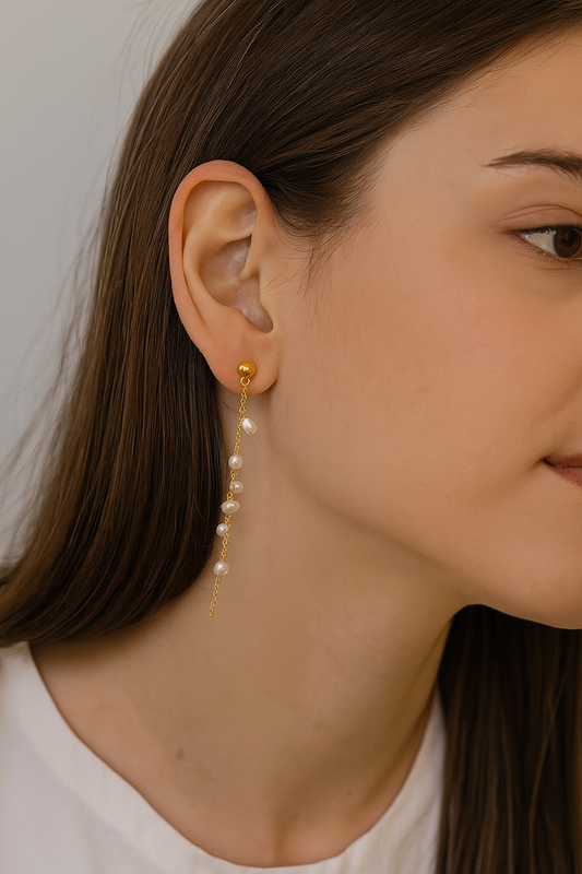 Pearl Drop Earring