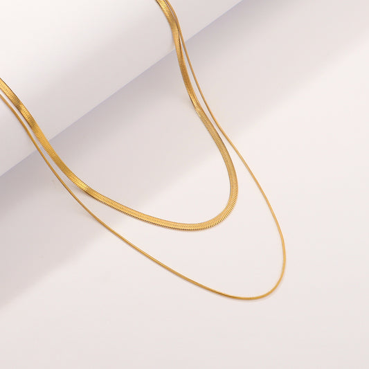 Double Snake necklace
