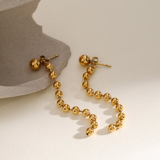 Ball Chain Earrings
