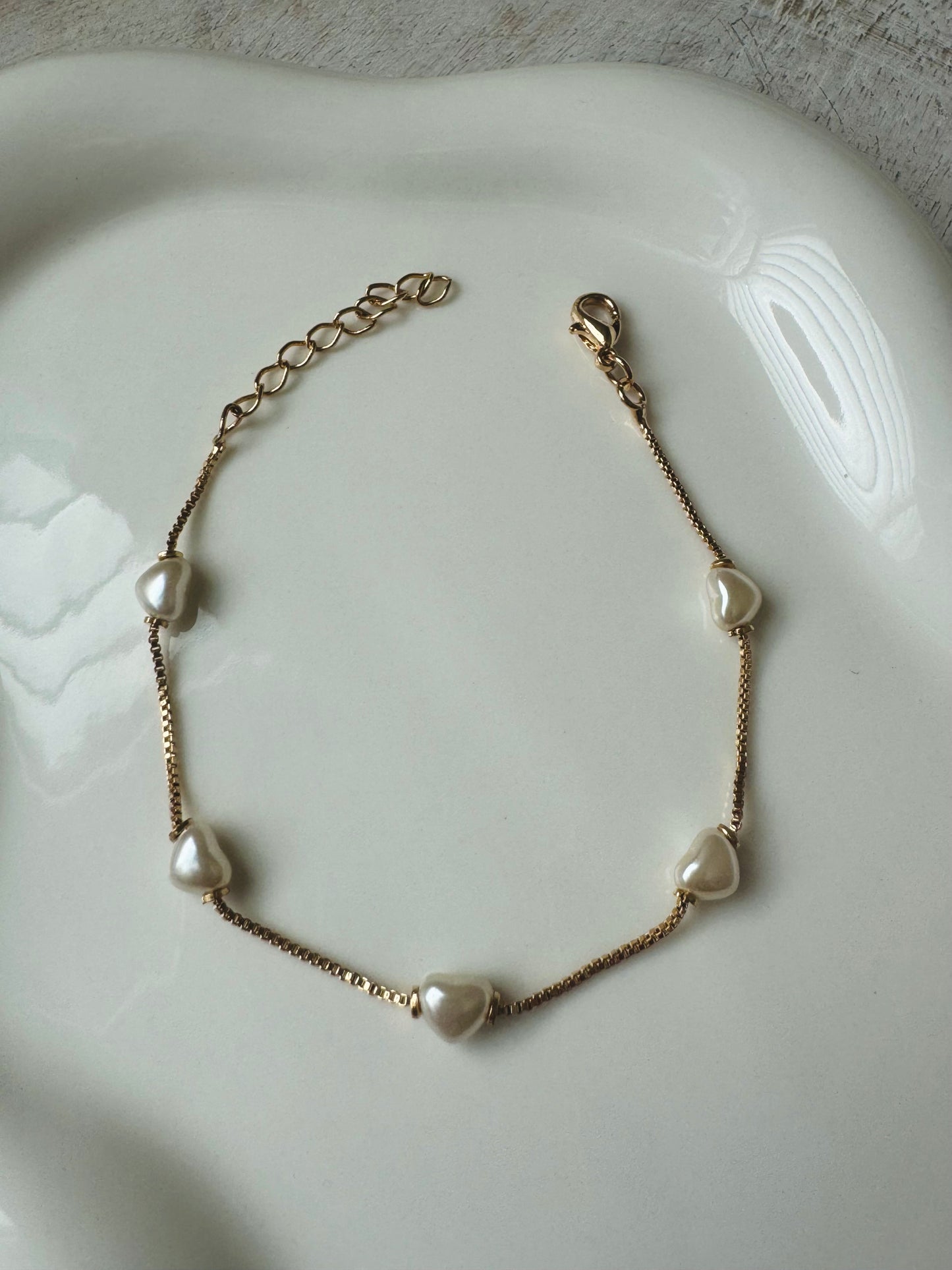 Pearl Heart bracelet