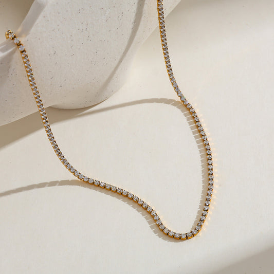Tennis necklace