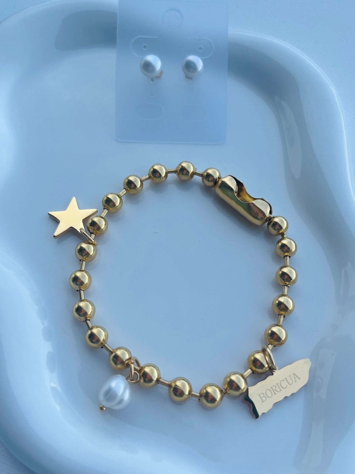 Boricua Military Bracelet set