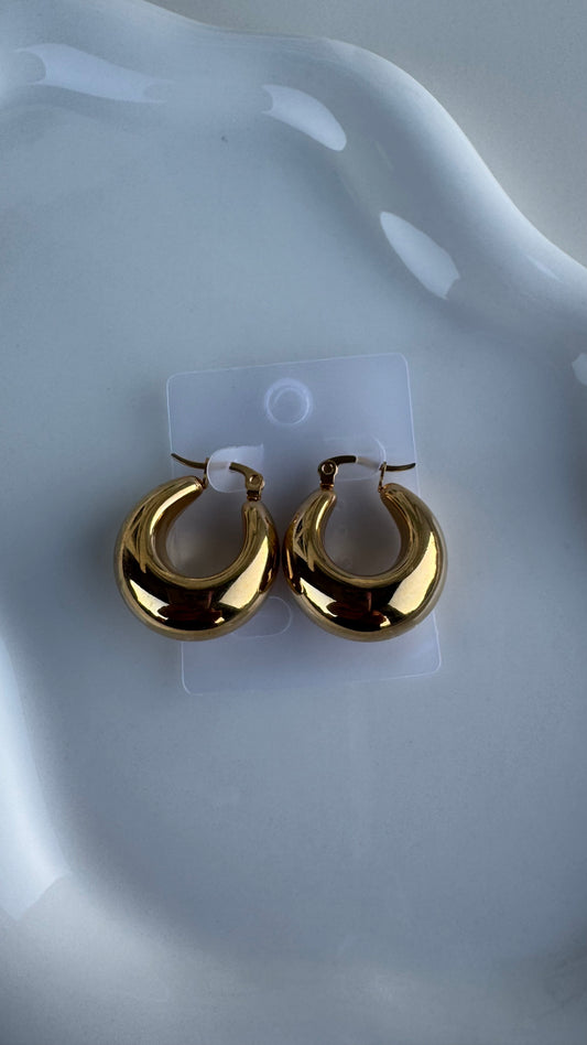 Stacy Gold Hoops
