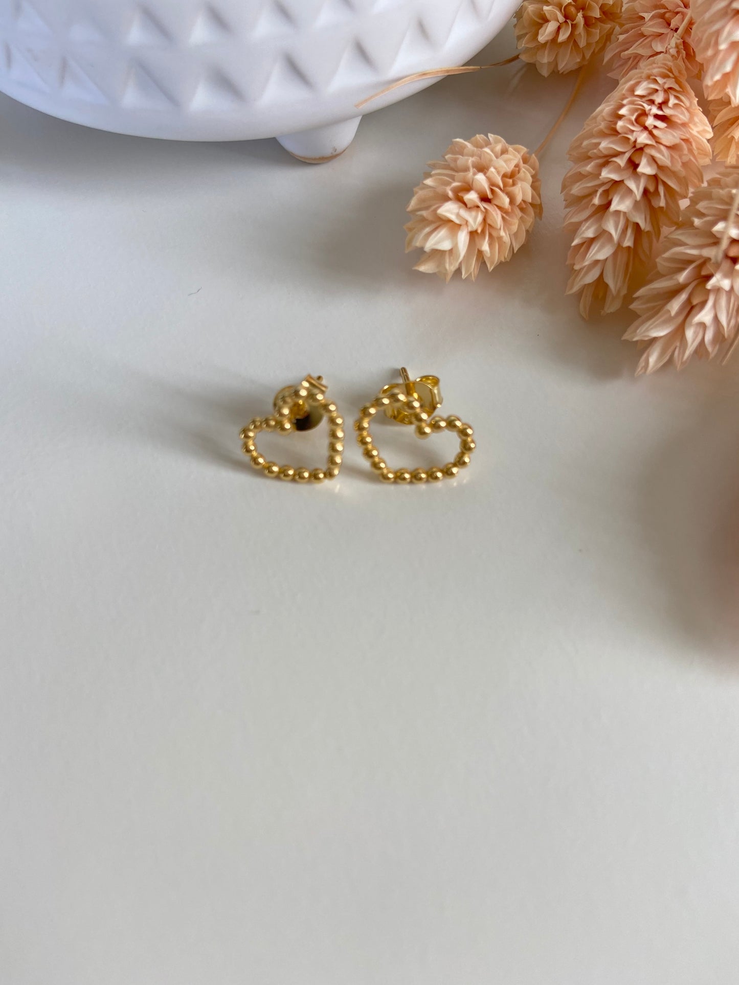 Heart Studs