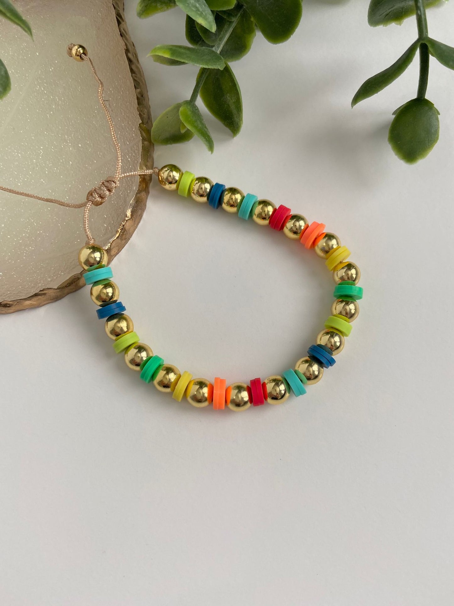 Golden Rainbow bracelet