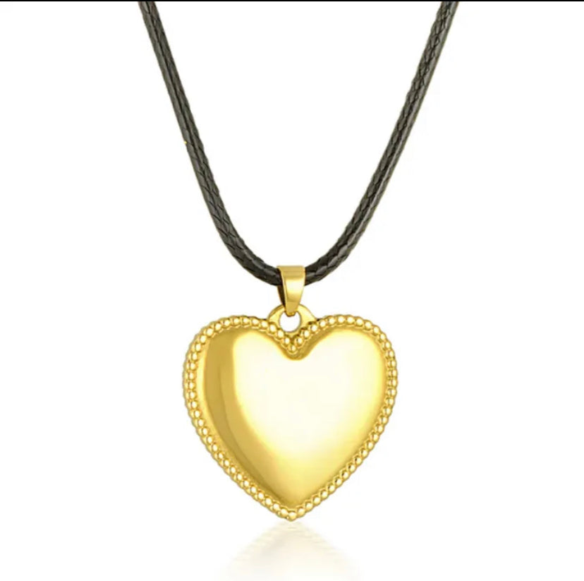 Gold Heart Necklace