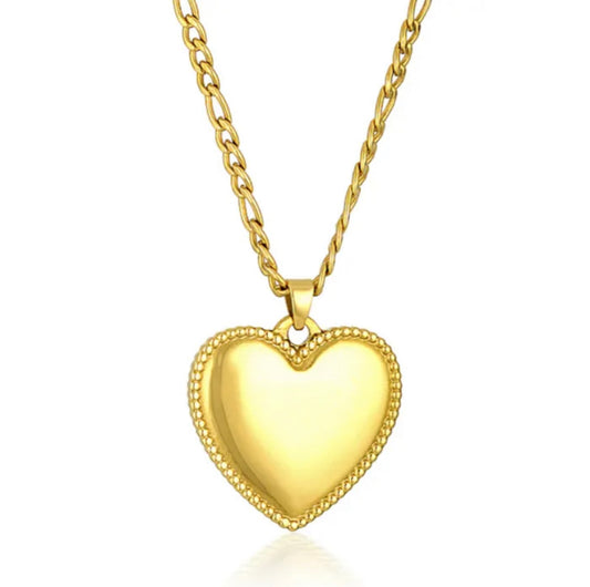 Gold Heart Necklace